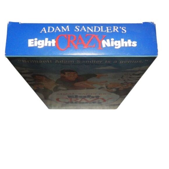 ADAM SANDLER'S EIGHT CRAZY NIGHTS vintage VHS in original paper case - Picture 3 of 6